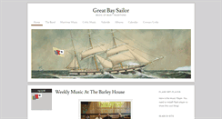 Desktop Screenshot of greatbaysailor.com