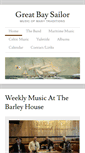 Mobile Screenshot of greatbaysailor.com